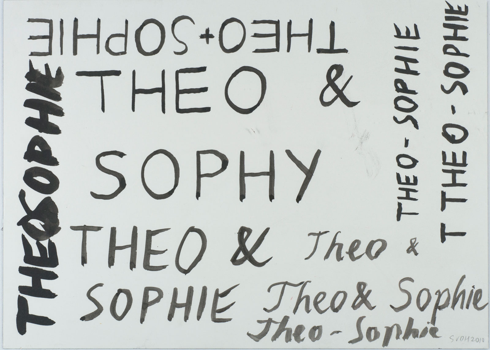 Theo and Sophie Sara Sejin Chang (Sara van der Heide)